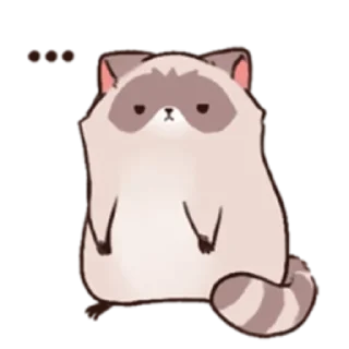 Sticker 🦝 Racc-Kun @nyakwii