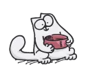 Sticker 😊 simon's cat