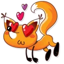 Sticker 😍 Ticky the Fox