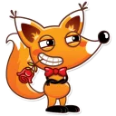 Sticker 😏 Ticky the Fox