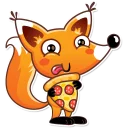 Sticker 🍕 Ticky the Fox