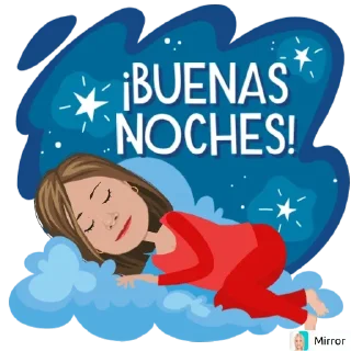 Sticker 💤 Hola, saludos by Vane ♾