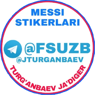 Sticker 👍 Messi ( @FSUZB )