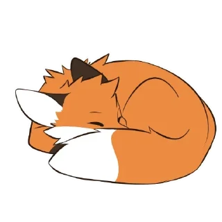 Sticker 😴 Mati fox — @stckrRobot