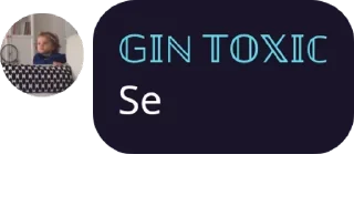 Sticker 🙂 Gin toxic