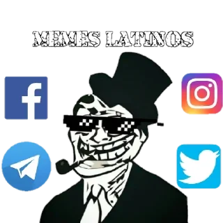 Sticker 😎 Memes Latinos Stickers