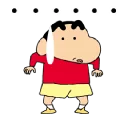 Sticker 🤐 Shin Chan