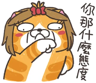 Sticker ⭐️ ランラン猫 25 (台湾版) @moe_sticker_bot