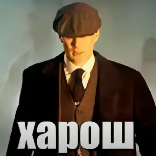 Sticker 😎 Шелби Харош