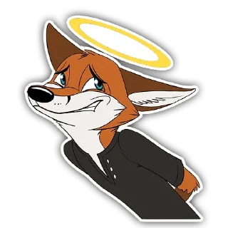 Sticker 😇 Scott The Fox