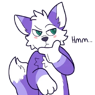 Sticker 🤔 PurpleDug