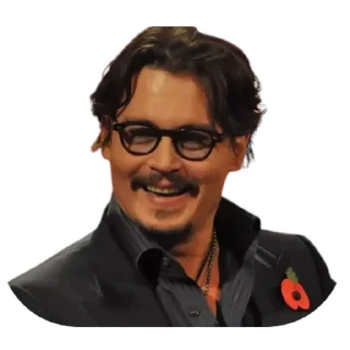 Sticker 😄 Johnny Depp @S1ick3r