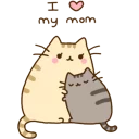 Sticker 💞 Pusheen 2.0