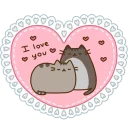 Sticker ❤ Pusheen 2.0