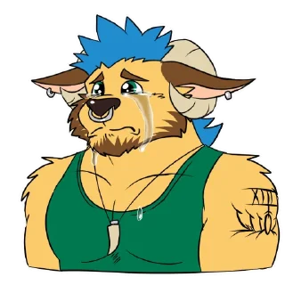 Sticker 🥺 Rufus Rooskram by Ligoni_EXE