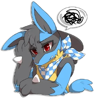 Sticker 😟 PKLucario