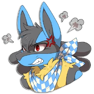 Sticker 😡 PKLucario