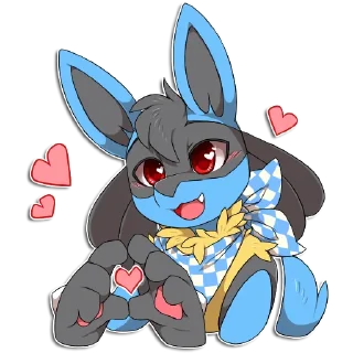 Sticker 🥰 PKLucario