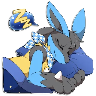 Sticker 😴 PKLucario