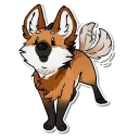 Video sticker 😃 Fox's Cute Sticker collection