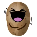 Sticker 😄 Potato