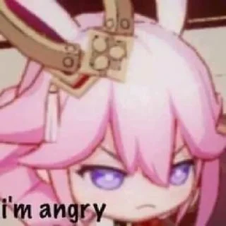 Sticker 😡 Honkai nut