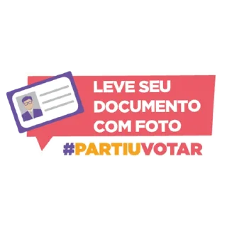 Sticker 🆔 TSE - Eleições 2020