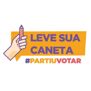 Sticker ✍ TSE - Eleições 2020