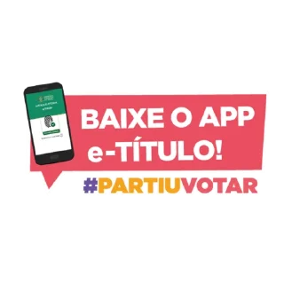 Sticker 📲 TSE - Eleições 2020