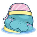 Sticker 😴 Ohhh Manatee!