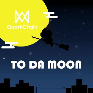 Video sticker 🔥 QuarkChain to the moon