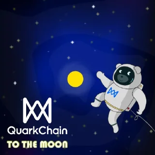 Sticker 🔥 QuarkChain to the moon