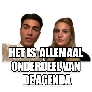 Sticker 🗓 Complotgekkies