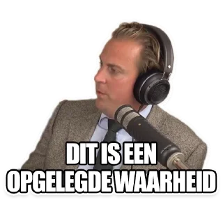 Sticker 😠 Complotgekkies