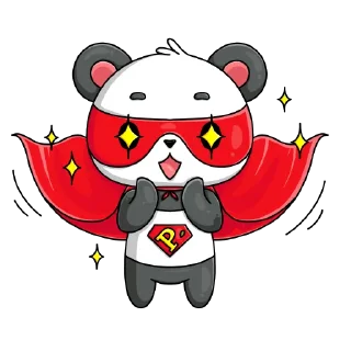 Sticker 🤩 SuperPanda