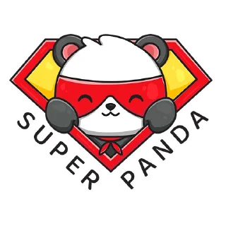 Sticker 🦸‍♀️ SuperPanda