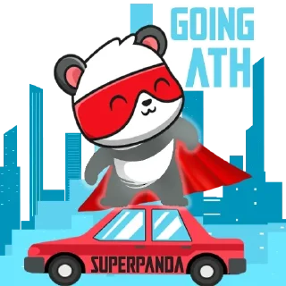 Sticker 🚙 SuperPanda