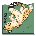 Sticker 💤 Cheetah