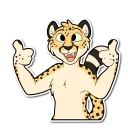 Sticker 👍 Cheetah