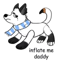 Sticker 😢 Dexy by Birbdog