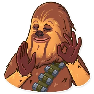 Sticker 👌 Chewbacca