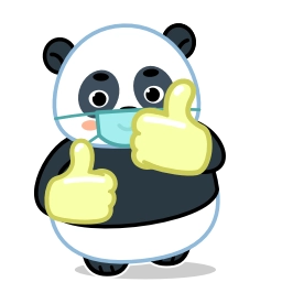 Sticker 👍 Panda Emic