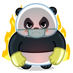 Sticker 😠 Panda Emic