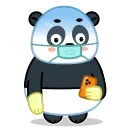 Video sticker 😨 Panda Emic