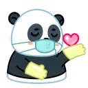 Video sticker 😘 Panda Emic