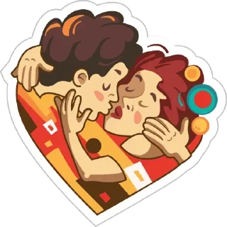 Sticker 😘 Арт от Художников