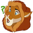 Video sticker 😏 MafunDi the elvish Lion