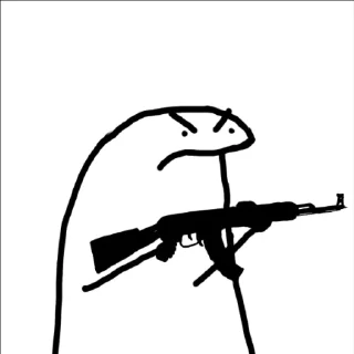 Video sticker 🔫 Flork