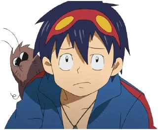 Sticker 😕 Tengen Toppa Gurren Lagann Part 1