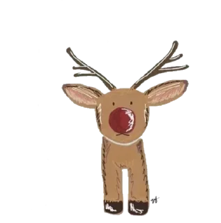 Sticker 🦌 New Year